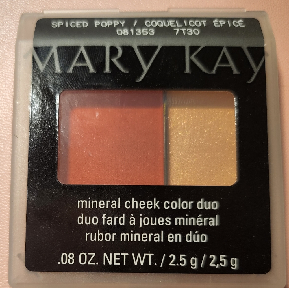 MK mineral cheek color duo Spiced Poppy